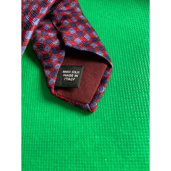 2 Ties For The Price Of 1 Barneys New York Check Pattrern & Tina Cosina Paisley - Picture 8 of 9